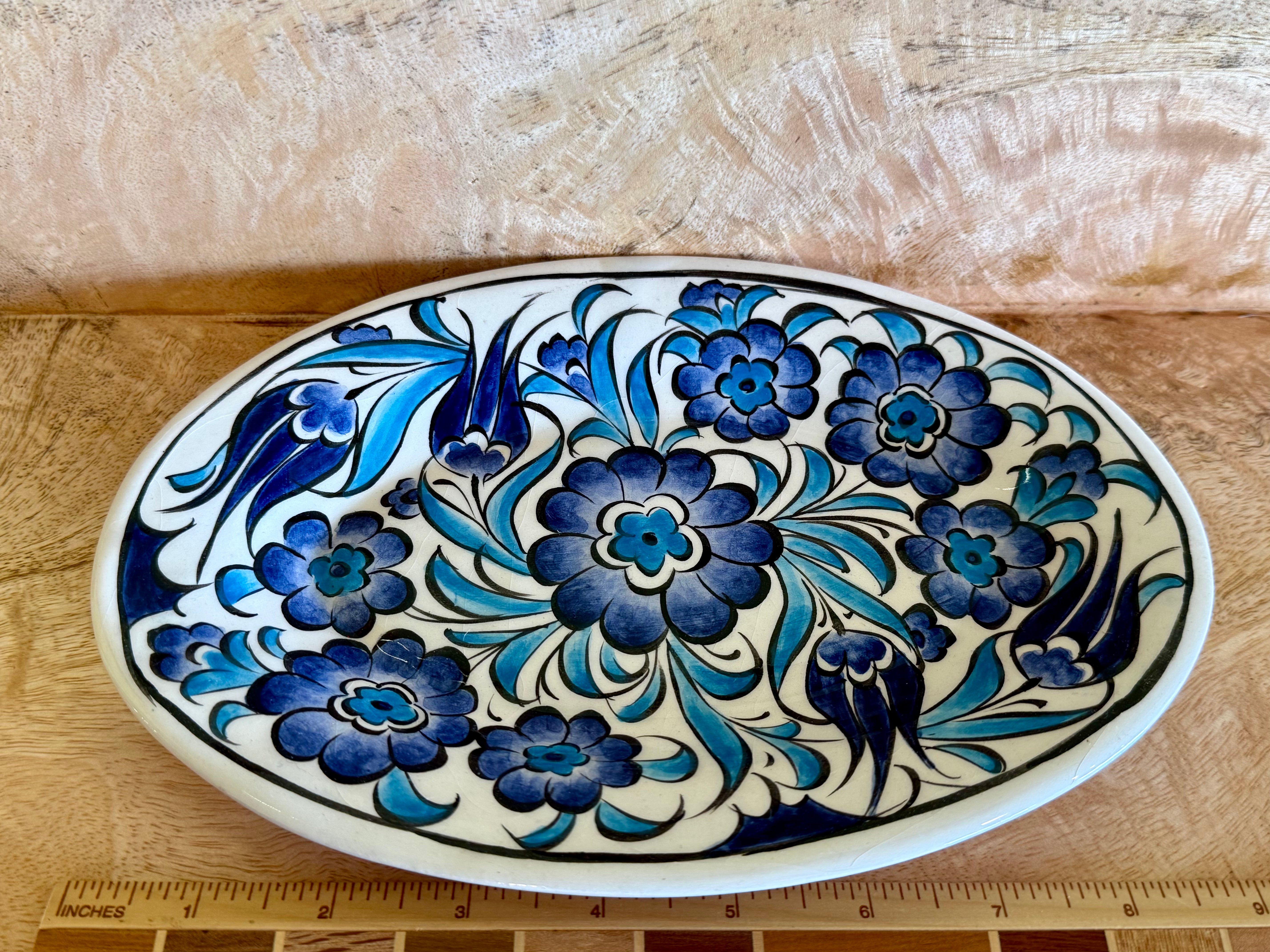 Handpainted Turkish Porcelain Platter