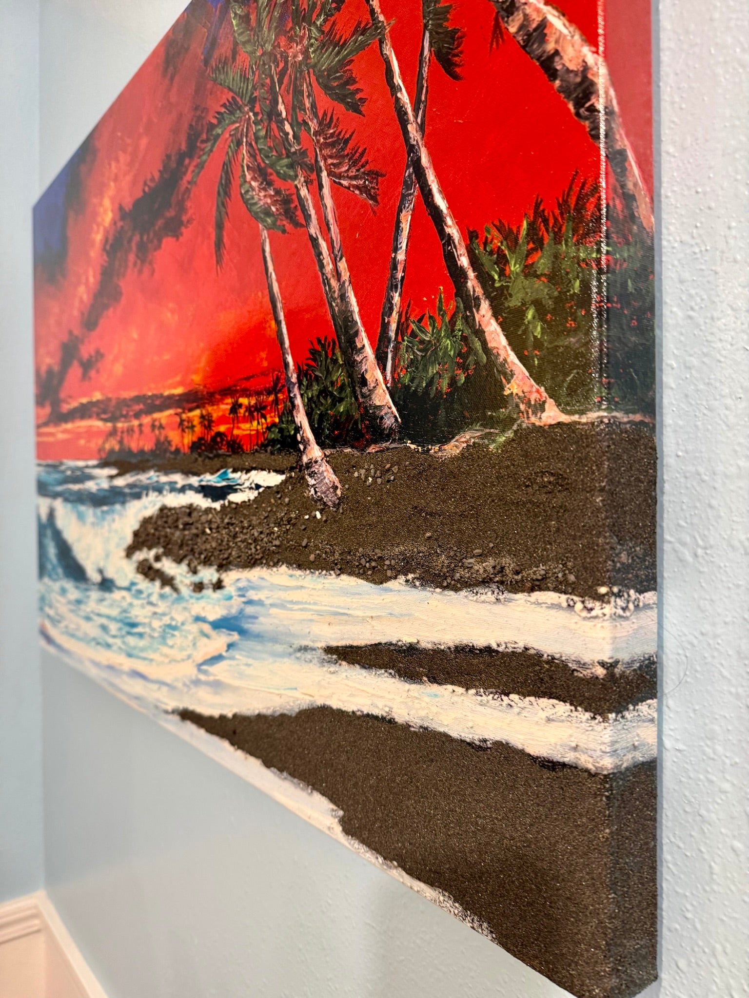 Kalapana + Pele - Jeanne Lopes Enhanced Giclee