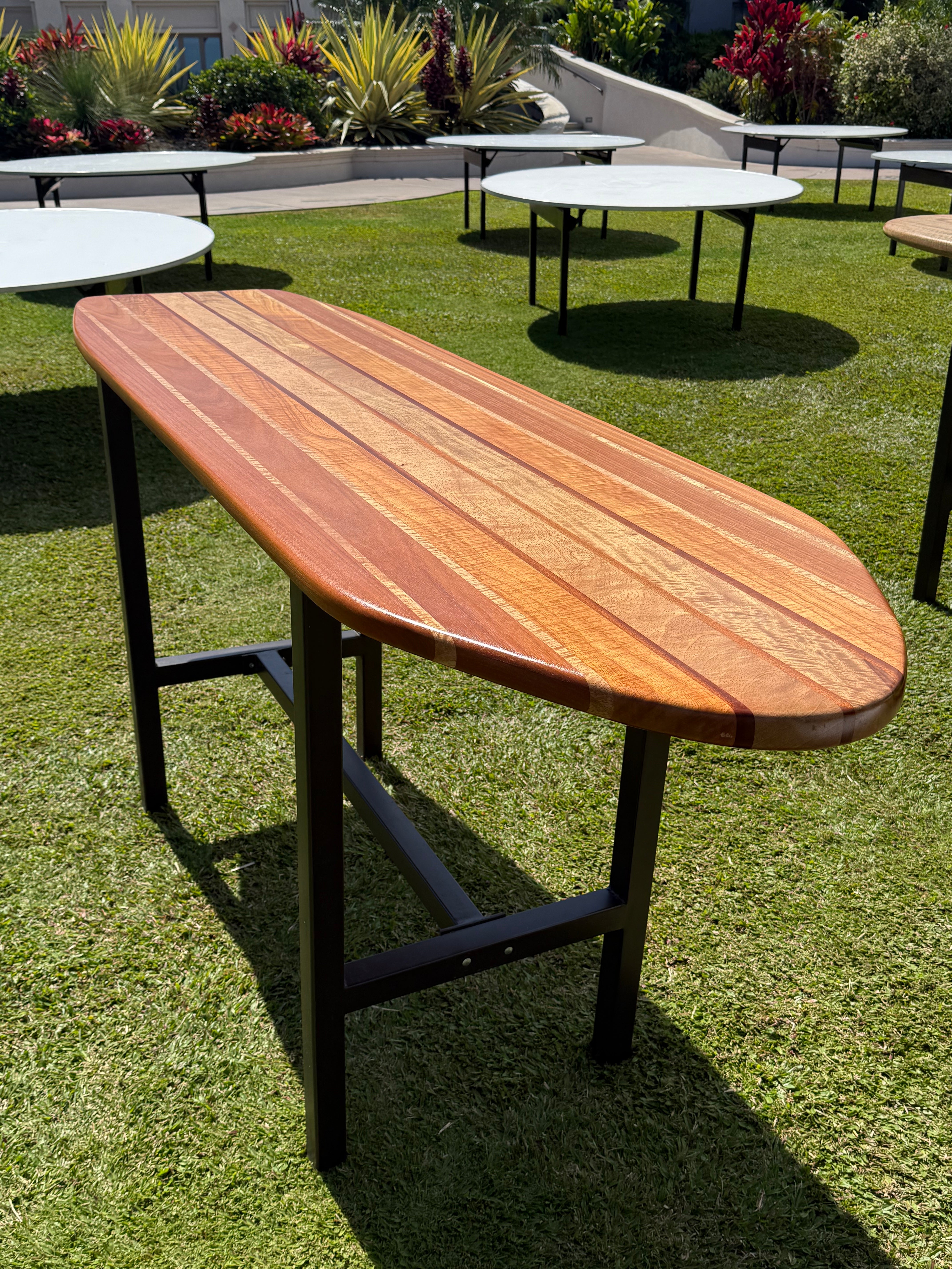 Custom Surf Pub Table