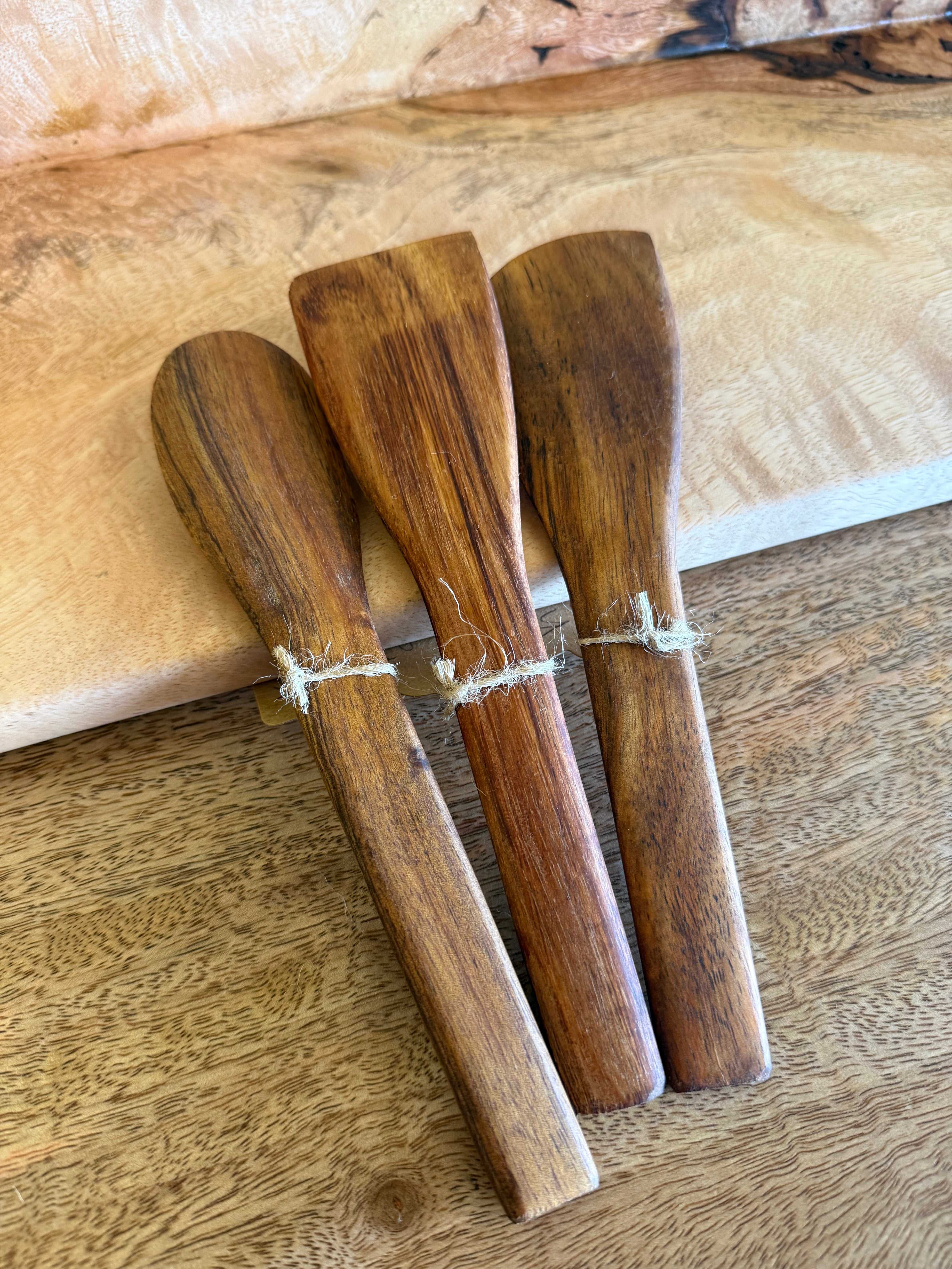 Koa Spoons + Spatulas