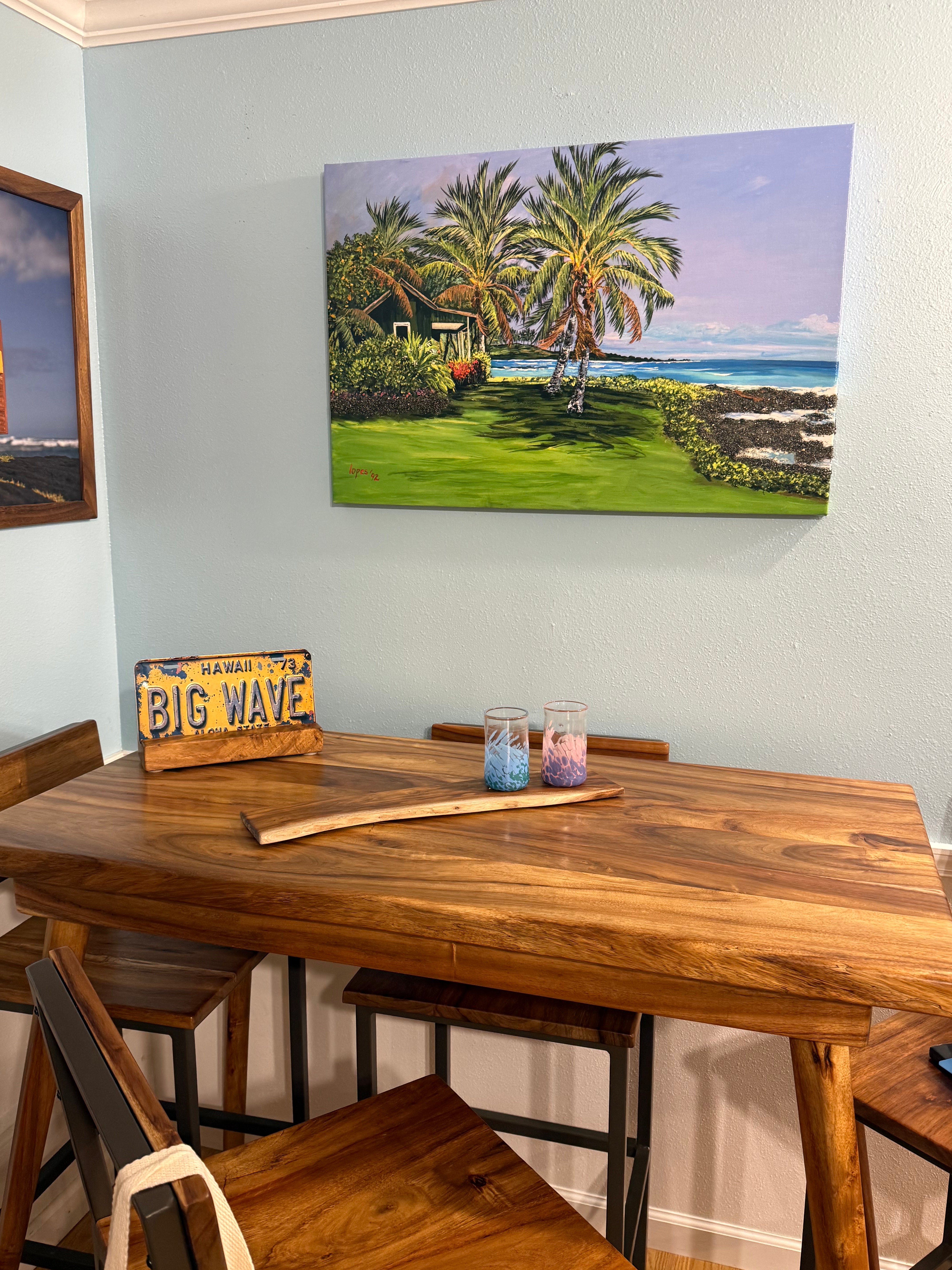 Ewa Parker Cottage - Jeanne Lopes Enhanced Giclee