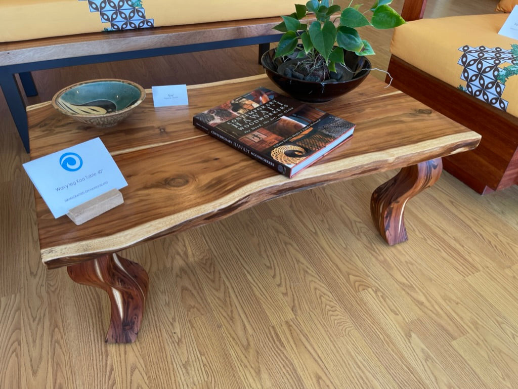 Wavy Leg Coffee Table