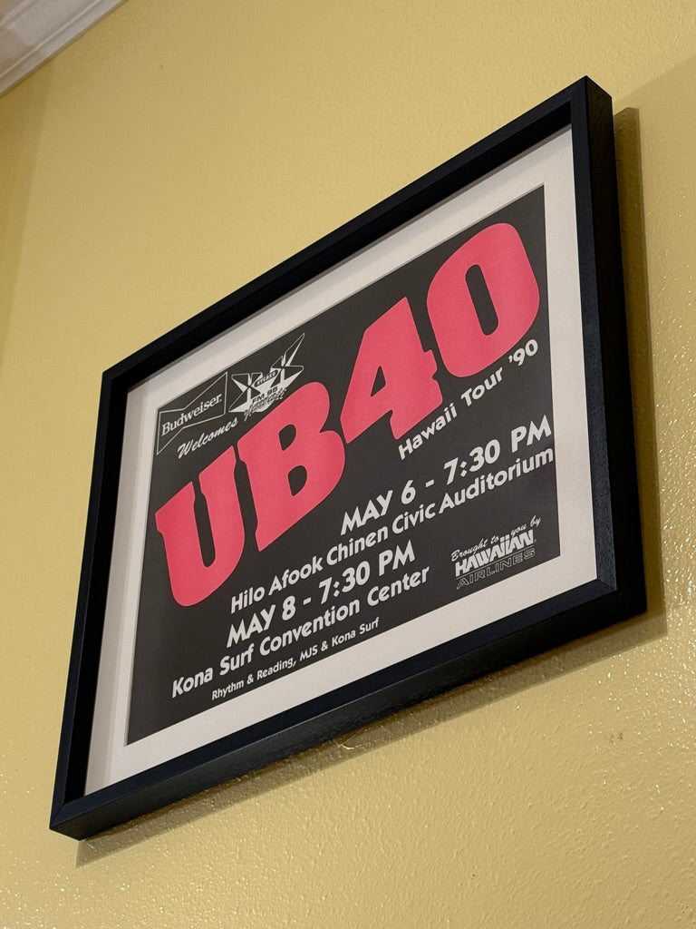 UB40 - Framed Vintage Rock n Roll Posters