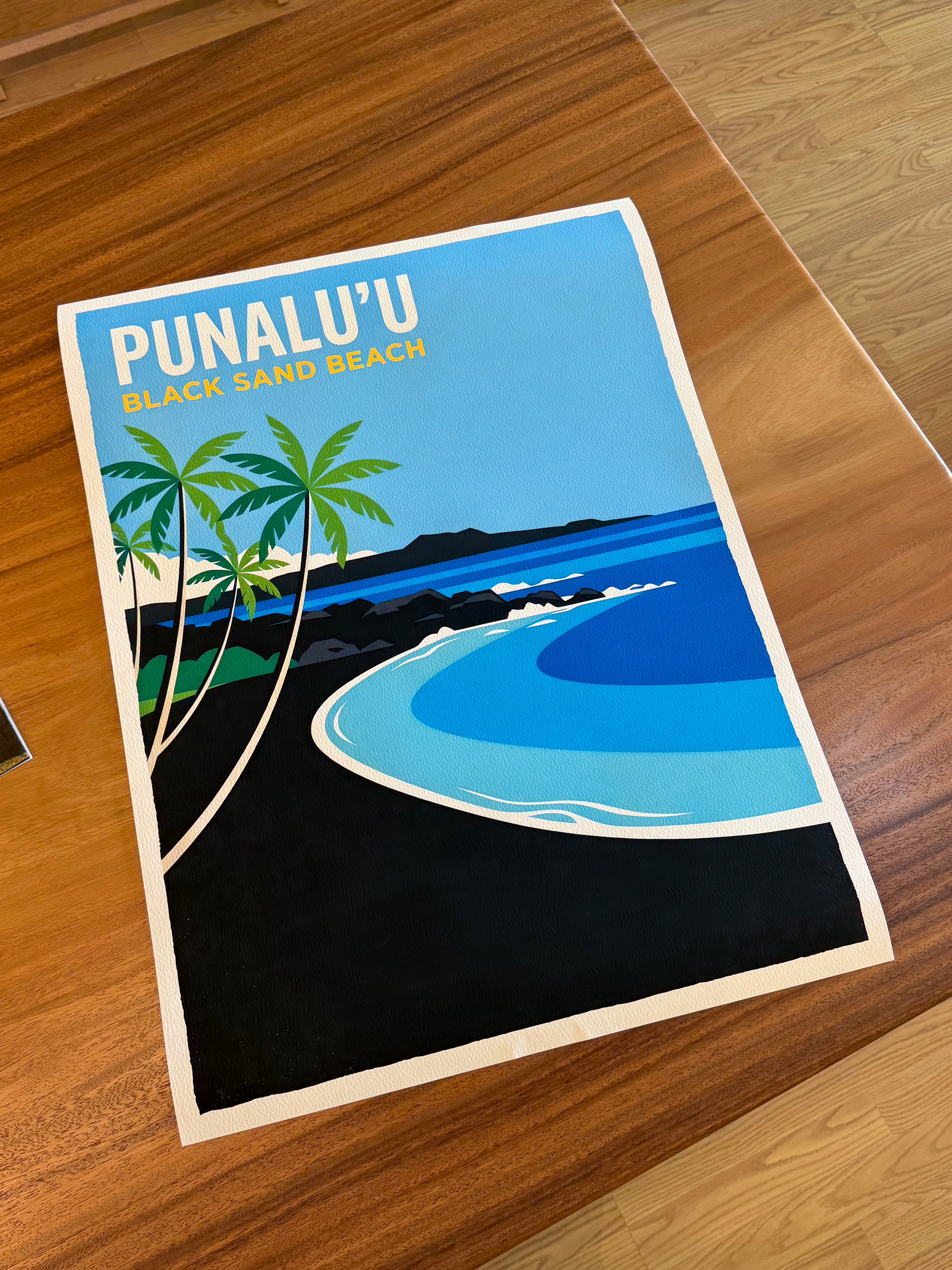Punalu'u Black Sand Beach