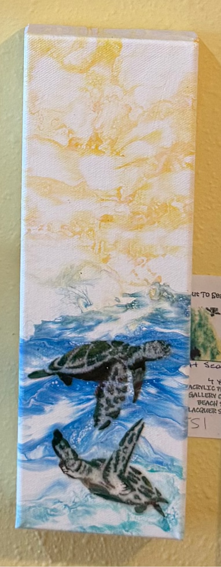 Mini Original Paintings - Daike Klement 4x12