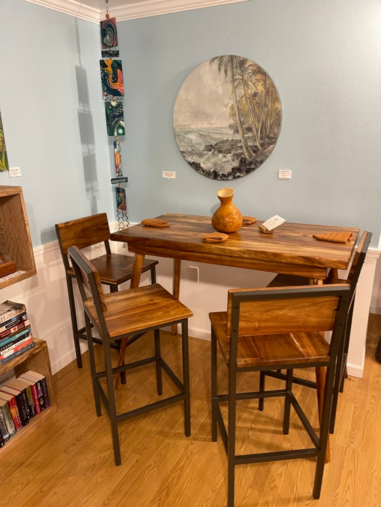 Koa Pub Table Set
