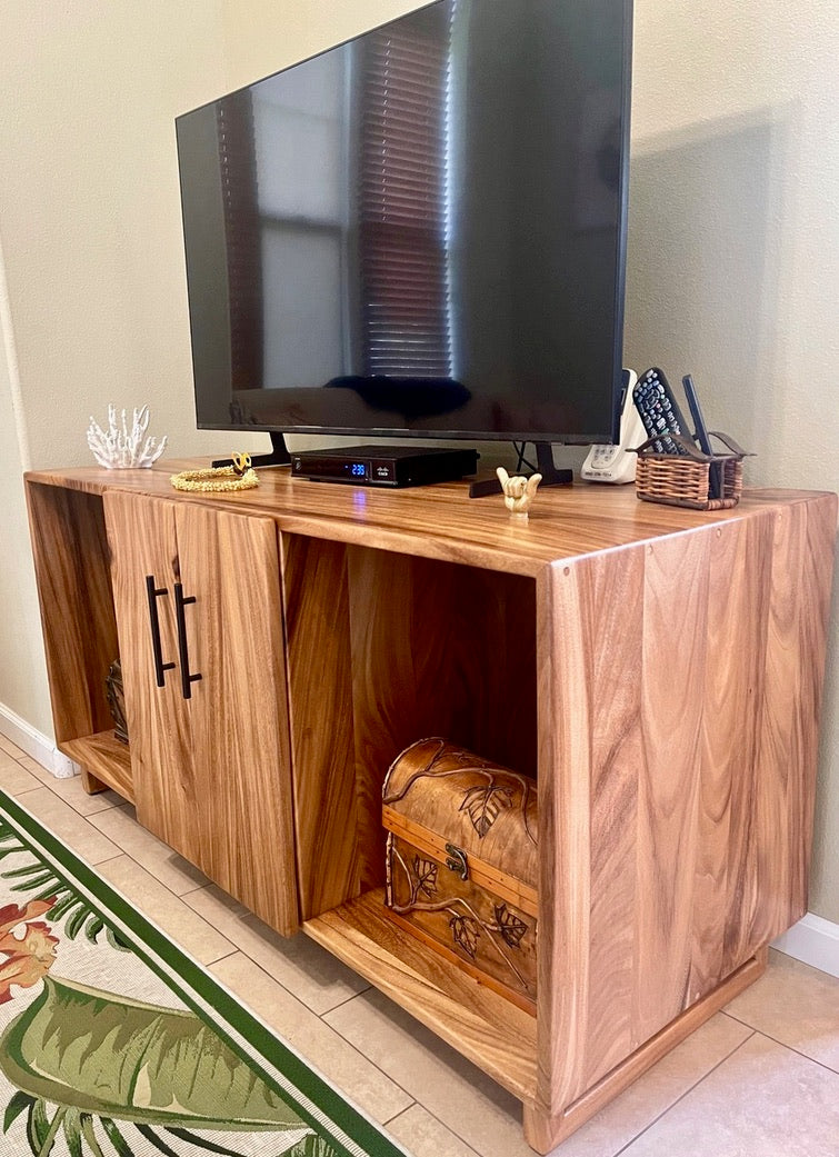 Media Cabinet - Custom Hardwood Cabinets