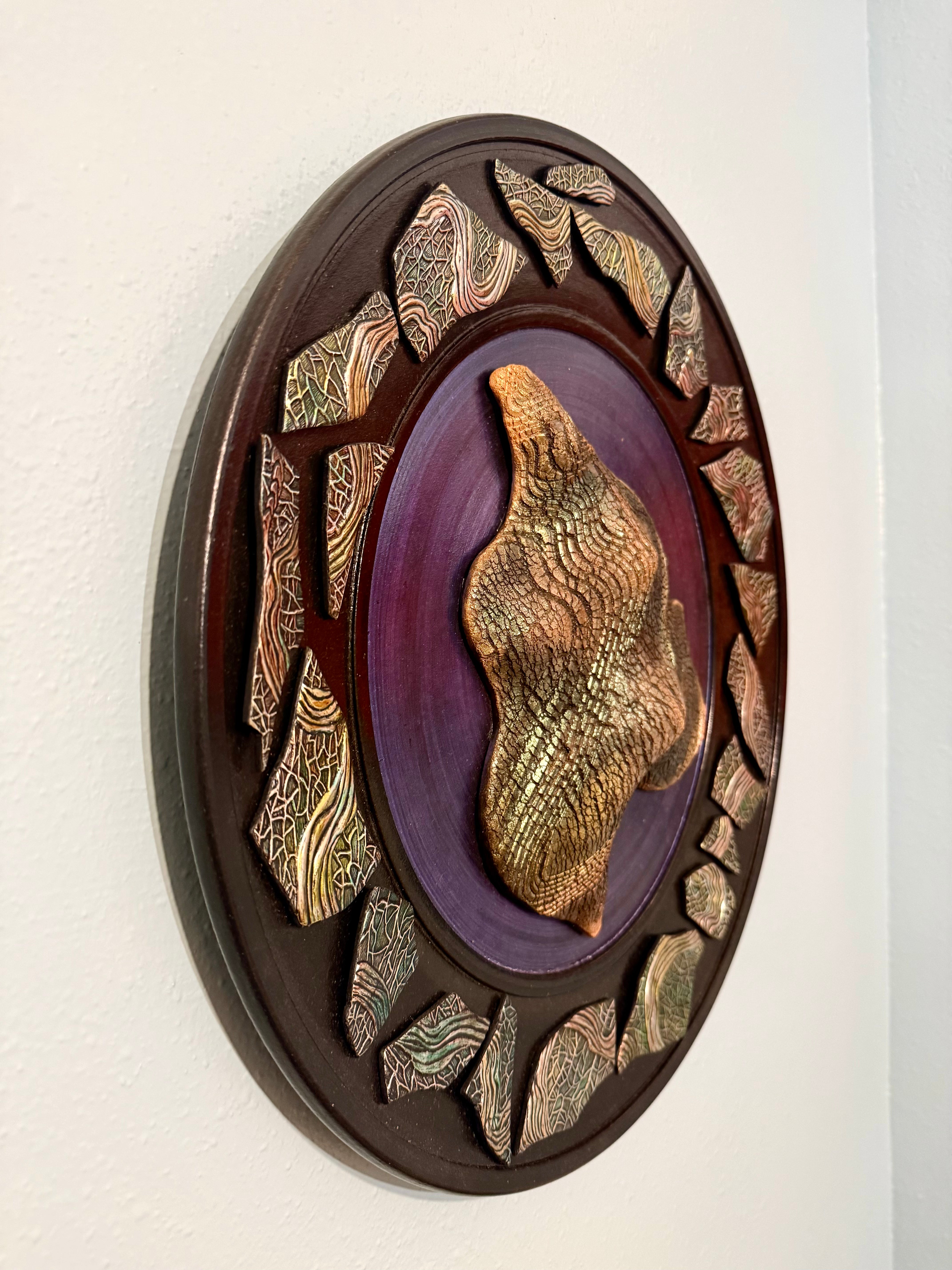 Hawai'i Island, Spinning in Infinity - Elizabeth Miller Original sculpture