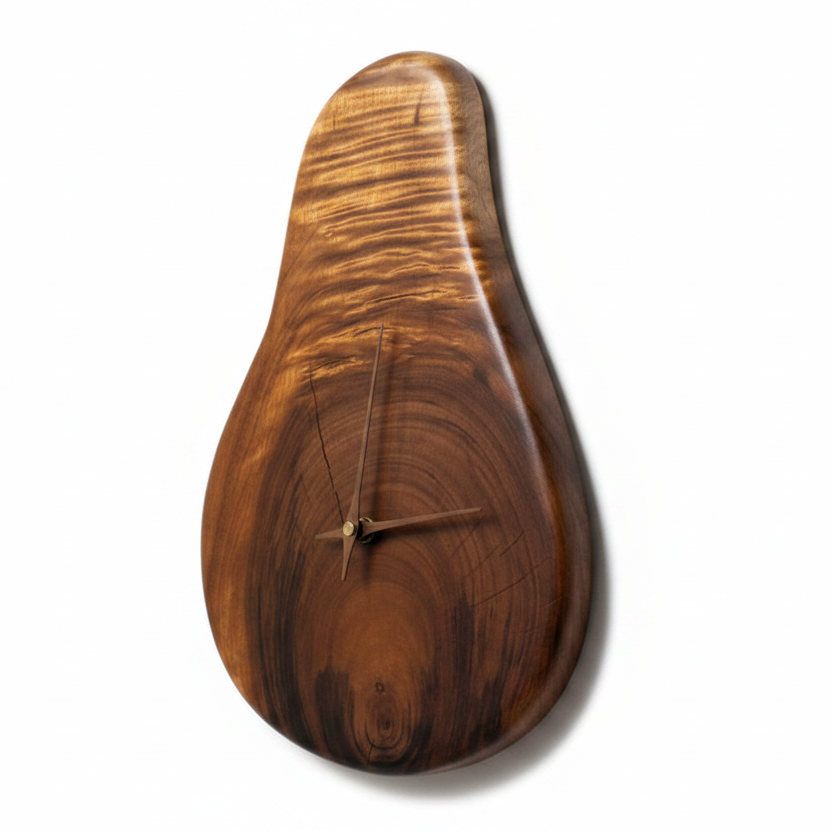Hardwood Clock